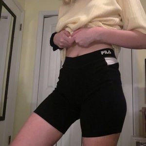 fila sports shorts